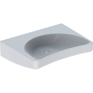 Geberit PARACELSUS håndvask 640x490x180mm t/befæst.bolt hvid porcelæn KeraTect - 1