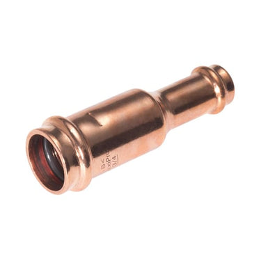 Conex Bänninger >B< MaxiPro reduktionsmuffe lang 5/8" x 3/8" kobber - 1