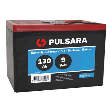 Pulsara Hybrid Alkaline 9V/130Ah lille - 1