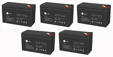 Blybatteri 12V-7,2 AH VDS for alarm / Backup 5-pak - 1