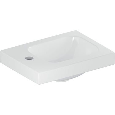 Geberit iCon Light håndvask t/møbel 380 x 280 mm hvid porcelæn KeraTect - 1
