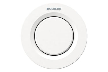 Geberit Omega01 betjeningsknap 1-skyl hvid - 1
