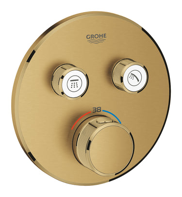 GROHE Grohtherm SmartControl termostat udv. del rund 2SC bør Cool Sunrise - 1