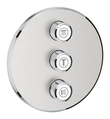 GROHE Grohtherm SmartControl ventiloverdel indbyg/udv SuperSteel - 1