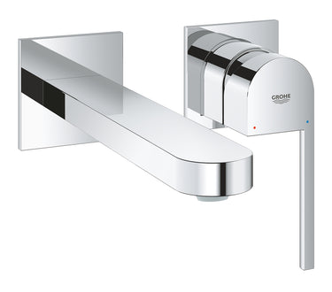 GROHE Plus 2-huls håndvaskarmatur str. L krom - 1