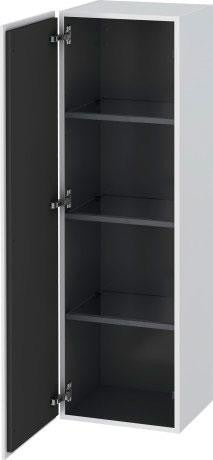 Duravit L-Cube halvhøjskab 132 x 40 x 36 cm hvid mat venstre - 1