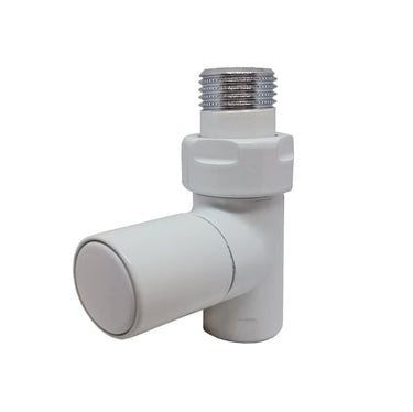 KRISS Cylinder ventilsæt ligeløbende hvid - 1
