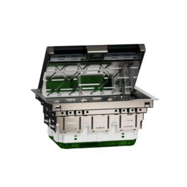 Gulvboks-L 8 modul Metal- IP20 - 1