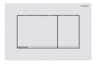 Geberit Sigma30 betjeningsplade mat Alpin-hvid - 1