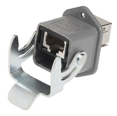RJI Han 3A RJ45 PFT Cat. 6 metal - 1