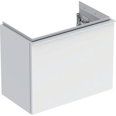 Geberit Icon vaskeskab 520 x 307 x 415 mm 1 skuffe hvid højkomprimeret trelags-spånplade mat lakeret - 1