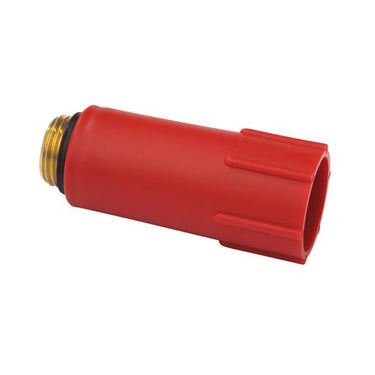 Flamco trykprøvestuds 1/2" plast blå messing gevind - 1