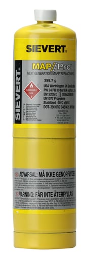Sievert MAP gas 400 g m/US gevind - 1