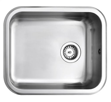 Intra Juvel køkkenvask A500 500 x 400 mm rustfri stål med strainer - 1
