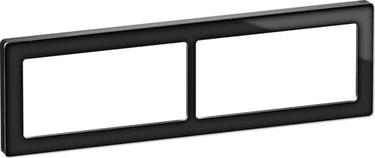 LK FUGA PURE designramme glas 2x2 modul sort - 1