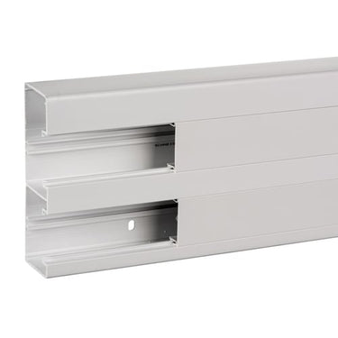 OL45 Kanaldel 165 2-rum polar hvid PVC 2m - 1