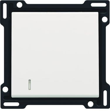 Tangent enkelt med linse white coated - 1