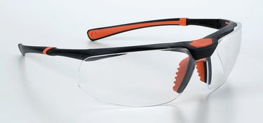 Univet Brille X-Generation 5X3 m. Sort/orange stel - Klar Linse - 1