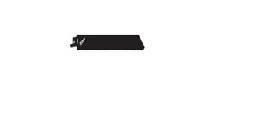 Bajonetsavklinge 230 mm for støbejern og glasfiber 3 stk S1130R - 1