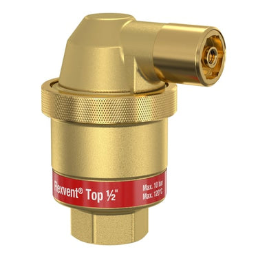 Luftudlader Flexvent top muffe 1/2 - 1