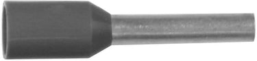 Isoleret ABIKO terminalrør KA0,75-8ETD 0,75mm² L8 Grå - 1