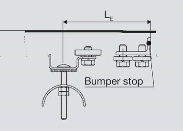 Endeklemme for fladkabel est 1-2 f/ 85 stålaflæg - 1
