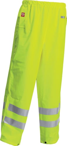 Regnbuks flammehæmmende Hi-Viz Microflex gul str XXL - 1