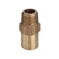 Viega overgang nippel/nippel 15 mm x 1/2" rødgods - 1