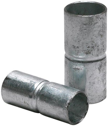 Muffe kort 1 1/4" 32mm varmgalvaniseret - 1