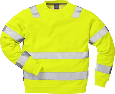 HI VIS Sweatshirt KL3 7446 SHV gul XS - 1