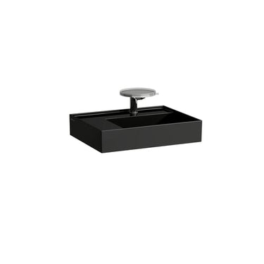 LAUFEN Kartell By LAUFEN håndvask 60 x 46 cm hylde venstre sort højglans - 1