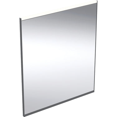 Geberit Option Plus Square spejl med lys 60 x 70 cm sort mat - 1