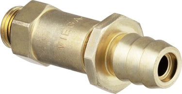 Easytop tømmeventil 1/4" rødgods - 1
