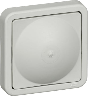 OPUS 74 indsats adapterdæksel for lampeudtag 1 modul lysegrå - 1