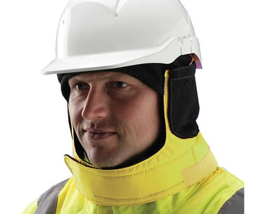 Frost Nakke Slag Hi-Viz Gul Med Ørevarmere - 1
