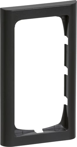 FUGA ramme Softline 63 2 modul lodret koksgrå - 1