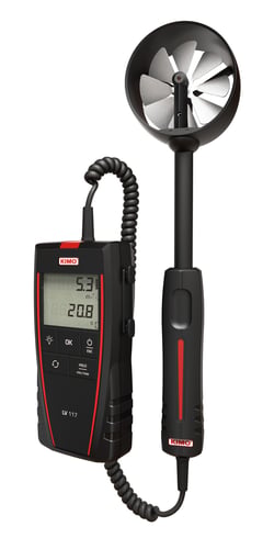 Vingehjulsanemometer Kimo LV117S - 1