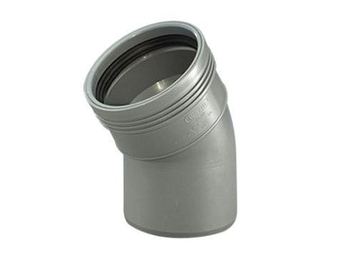 Wafix PP bøjning 30° x 50 mm grå - 1