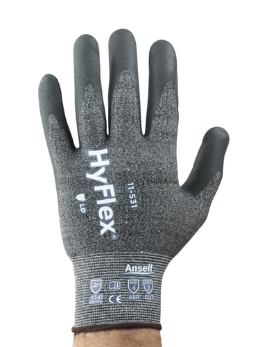 Ansell HyFlex 11-531 Cut B 1/4 dyp str 8 - 1