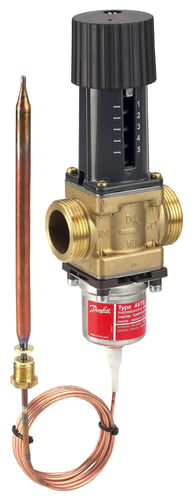 Danfoss AVTB 25 termostatisk ventil 1" 20-60 med indvendig gevind - 1