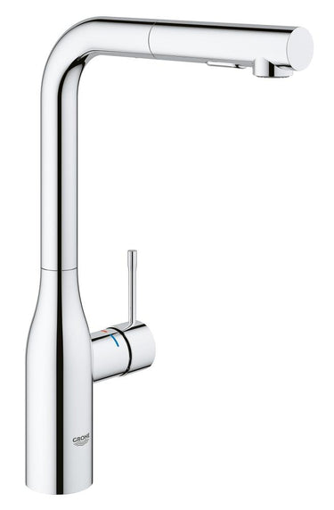 GROHE Essence køkkenarmatur med svingbar tud og udtrækkelig dualspray krom - 1