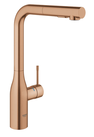GROHE Essence køkkenarmatur L-tud bruser dual børstet warm sunset - 1