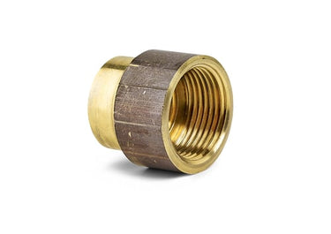 Formmuffe messing 1/2" x 3/8" - 1