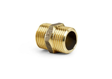 Brystnippel messing 1 1/4" - 1