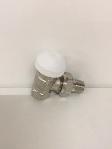 Herz TS-90 radiatorventil 3/8" vinkelløbende - 1