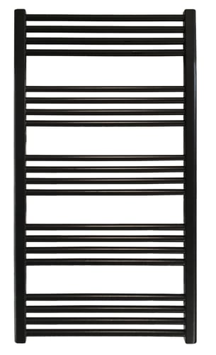 KRISS Space håndklædetørrer 1103x500mm mat sort - 1