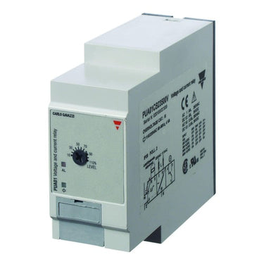 Spændingsrelæ 1-faset AC/DC spændingsmålerelæ justerbar grænseværdi ekstern hysterese MI strømtransformer indgang 115/230 VAC indst omr stikben - 1