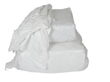 Hvide klude bomuld 10kg - 1