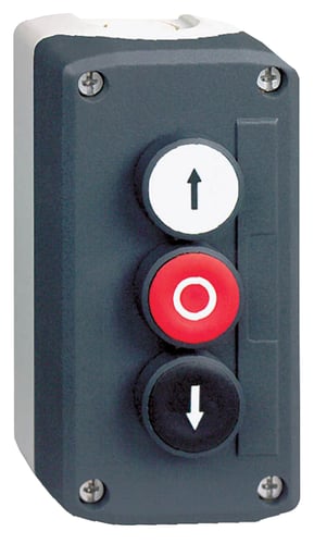 Trykknapbox 3/tryk 1xNO 1xNC 1xNO XALD324 - 1