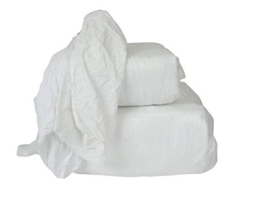 Hvide klude bomuld 25kg - 1